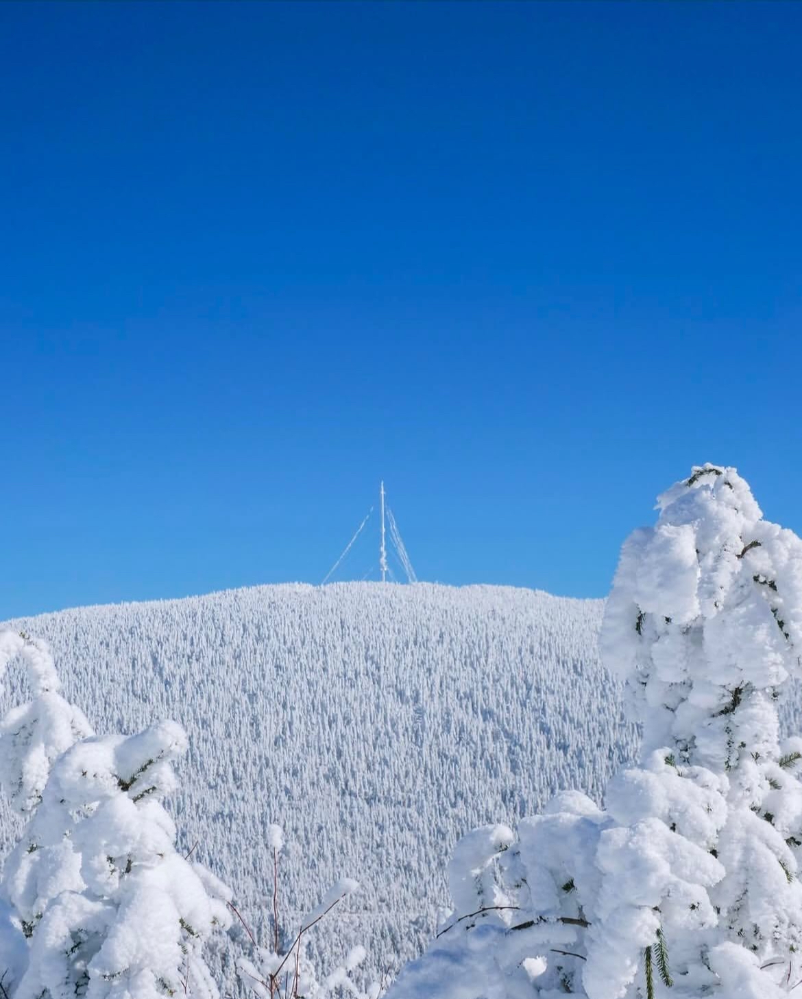 Mont Mégantic randonnée hiver Quebec