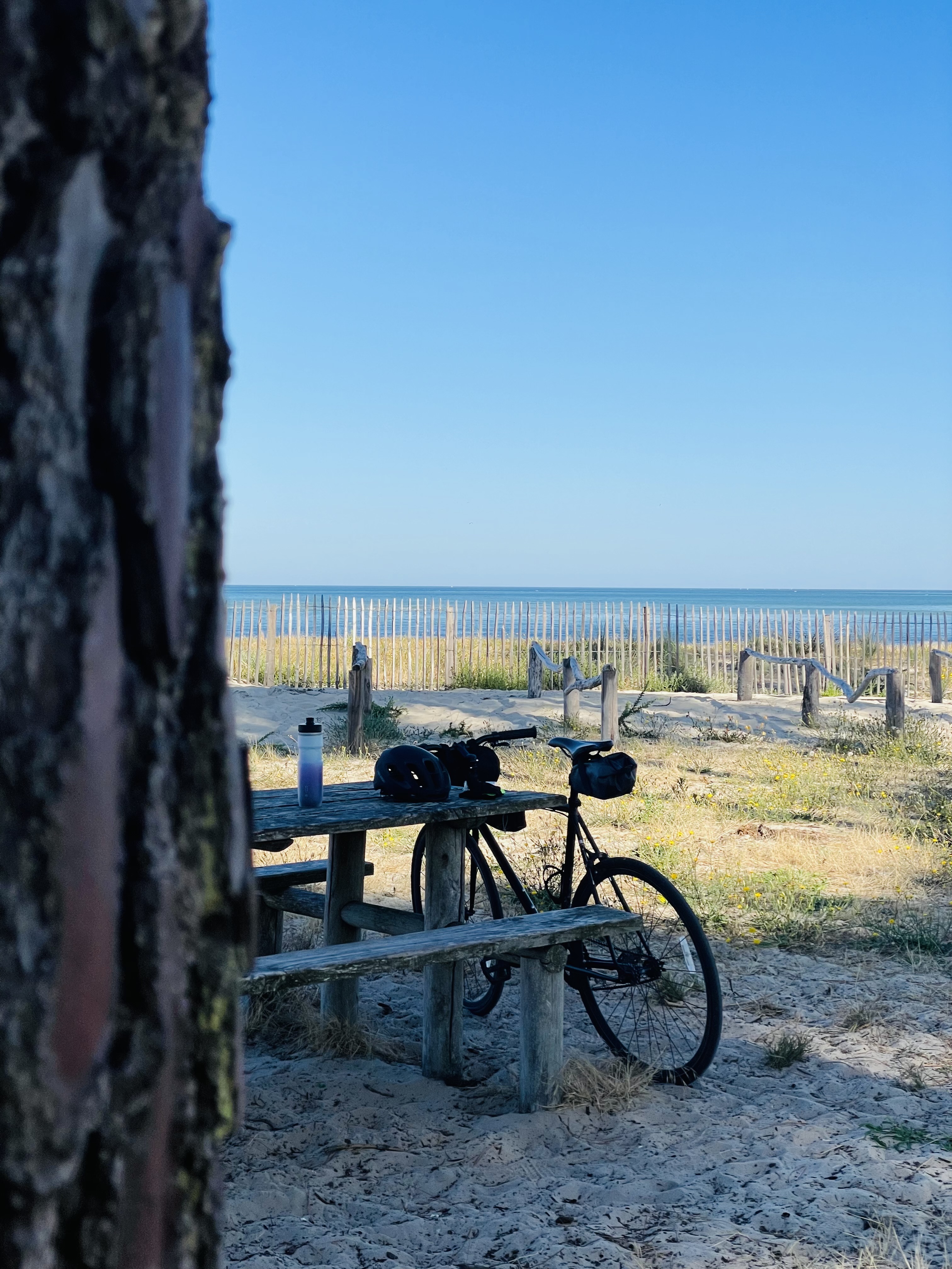 Arcachon Biscarrosse vélo plage